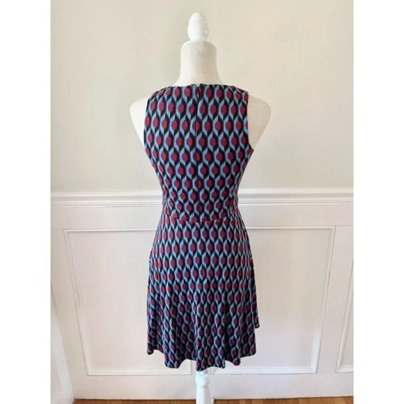 Anthropologie 4C Geometric Print Dress XS - Picture 4 of 5